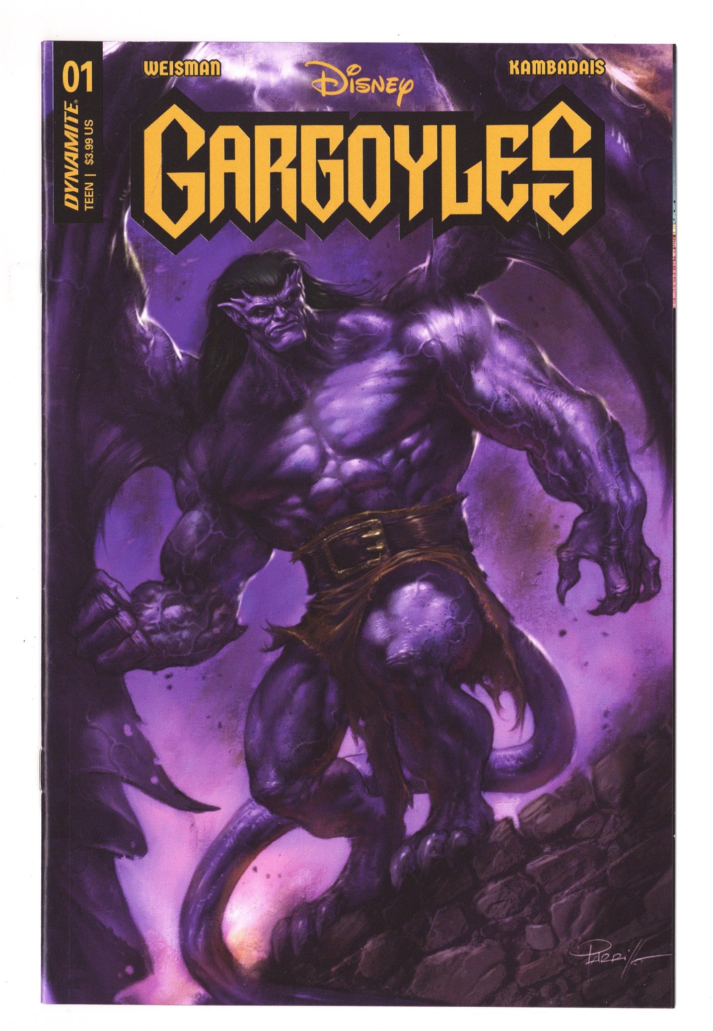Gargoyles 1 High Grade (2022) Parrillo Variant 