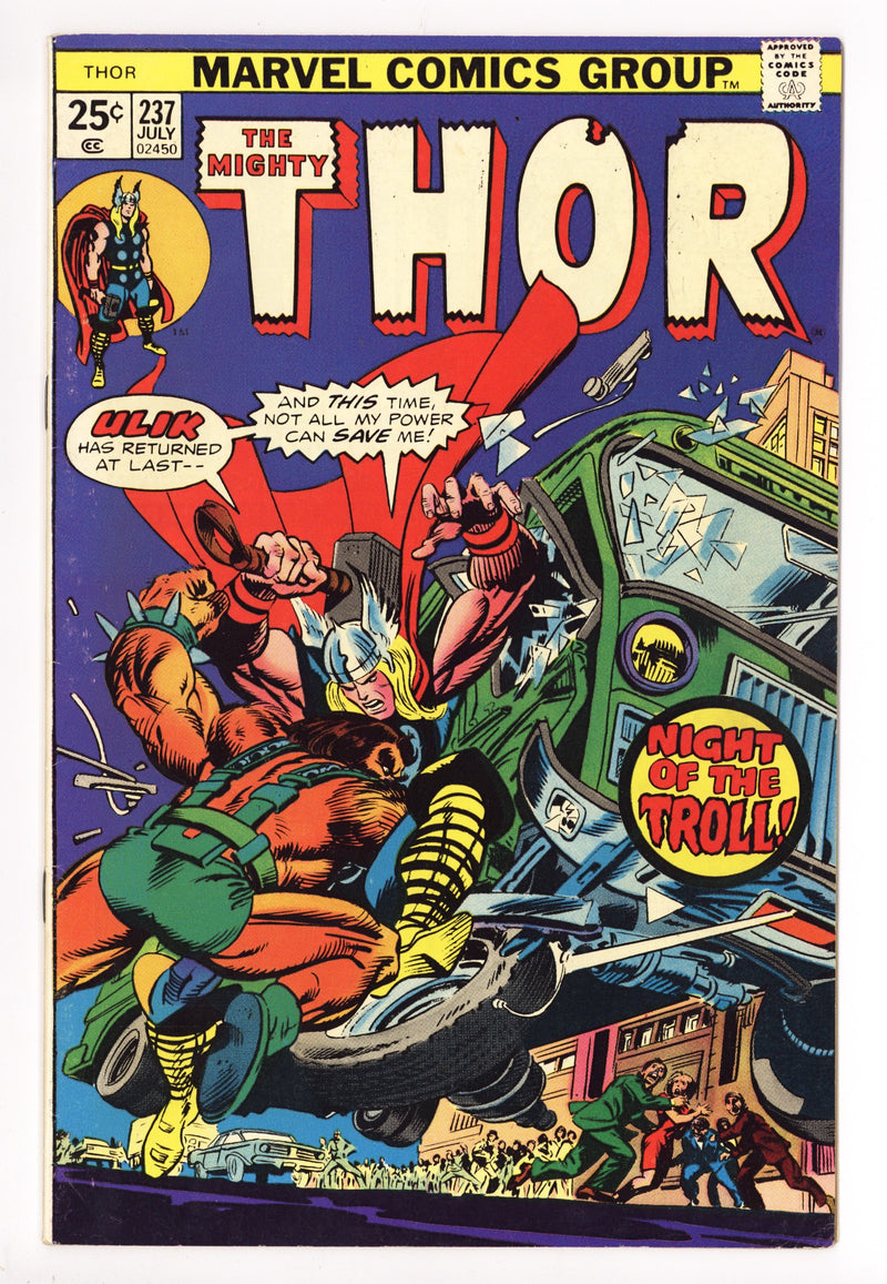 Thor Vol 1 237 Mid Grade (1975) 