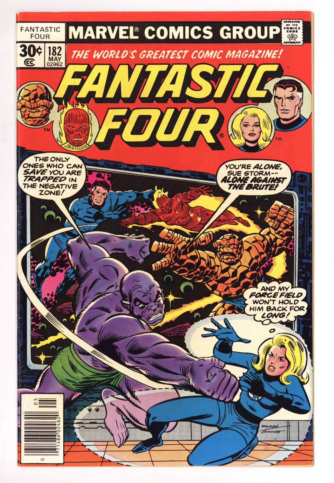 Fantastic Four Vol 1 182 VF+ (8.5) (1977) 