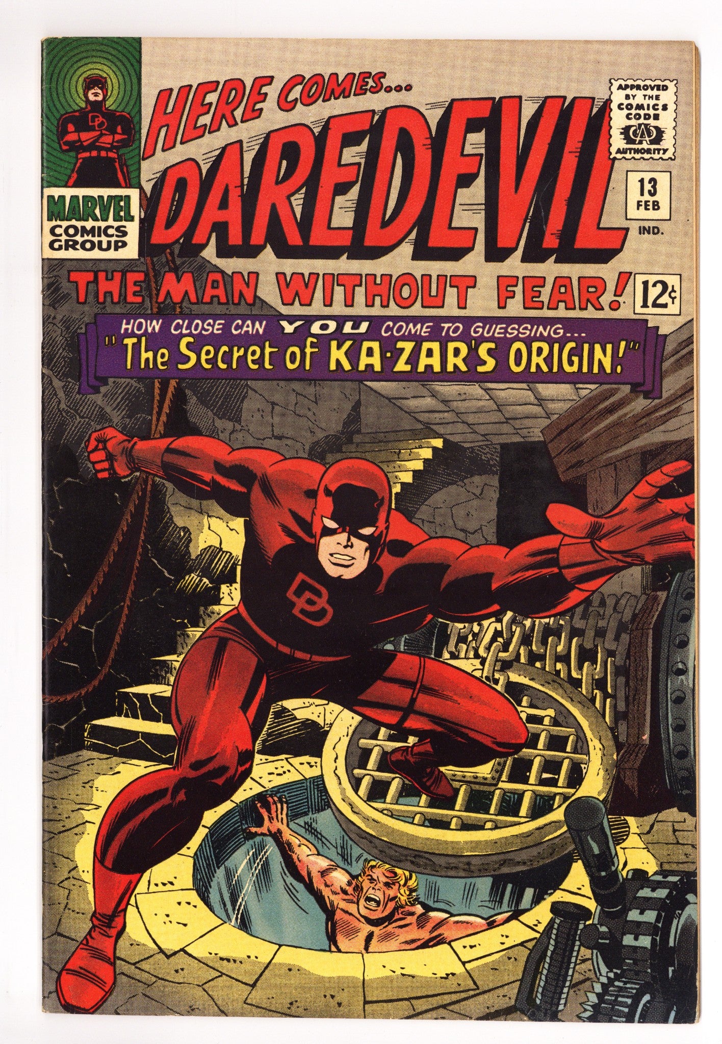 Daredevil Vol 1 13 VF- (7.5) (1966) 