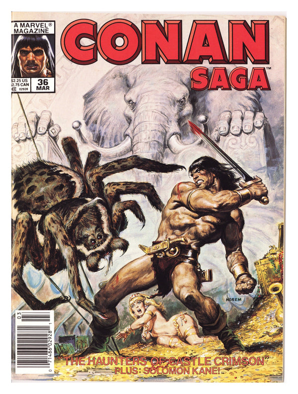 Conan Saga 36 High Grade (1990) Newsstand