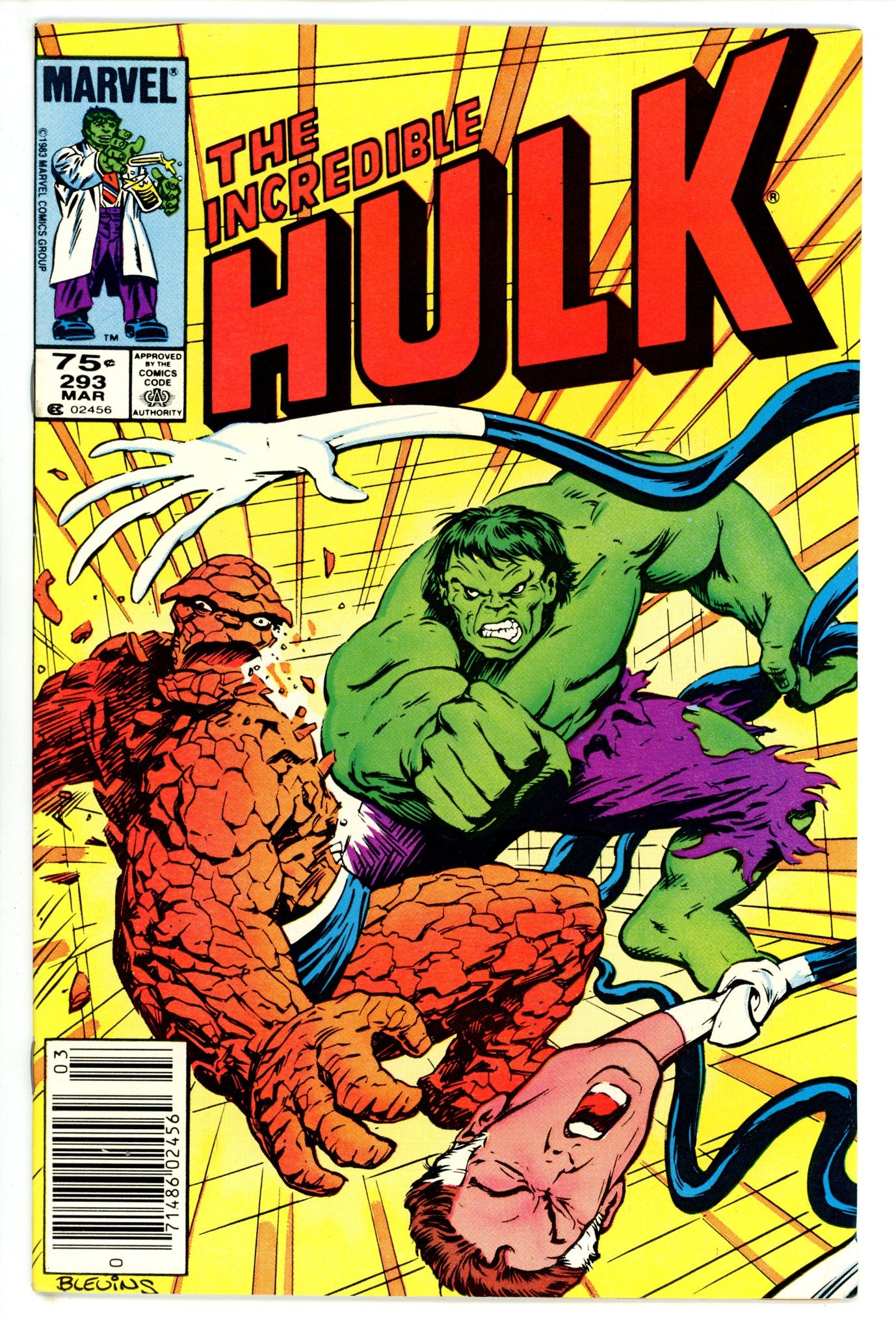The Incredible Hulk Vol 1 293 Canadian Variant FN/VF (1984)