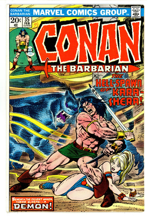 Conan the Barbarian Vol 1 35 VG/FN (5.0) (1974) 