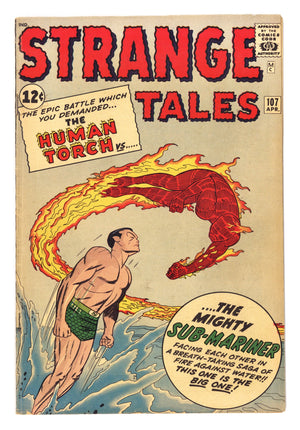 Strange Tales Vol 1 107 VG (4.0) (1963)