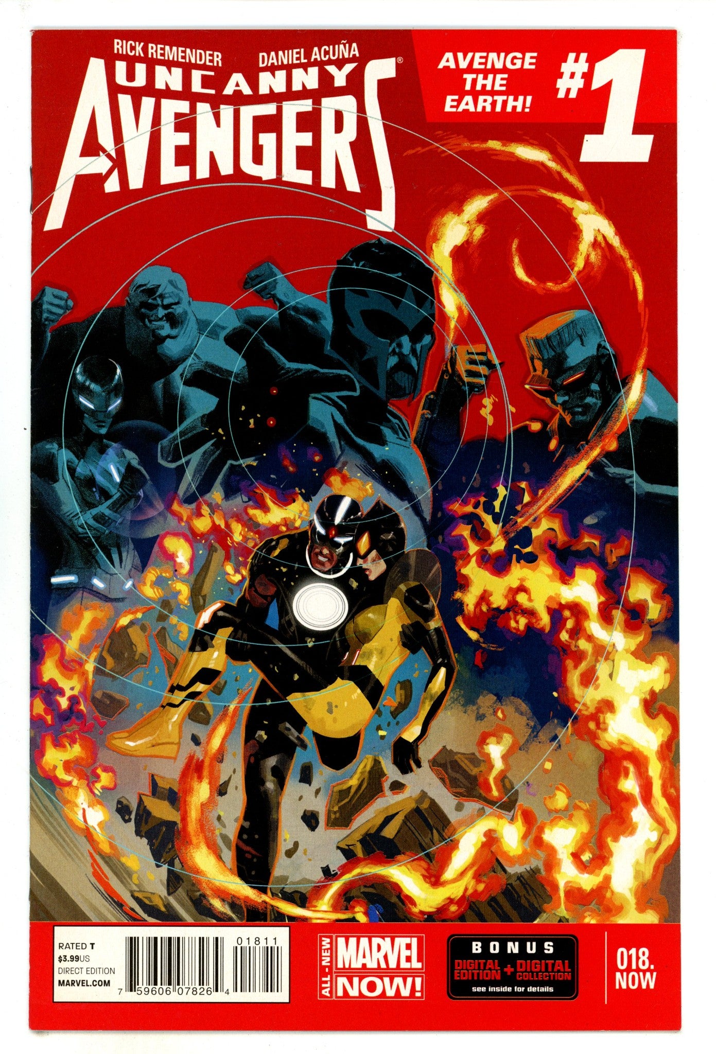 Uncanny Avengers Vol 1 18.NOW  High Grade   (2014)        