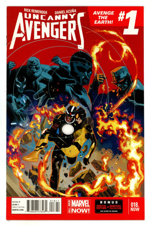 Uncanny Avengers Vol 1 18.NOW High Grade (2014)