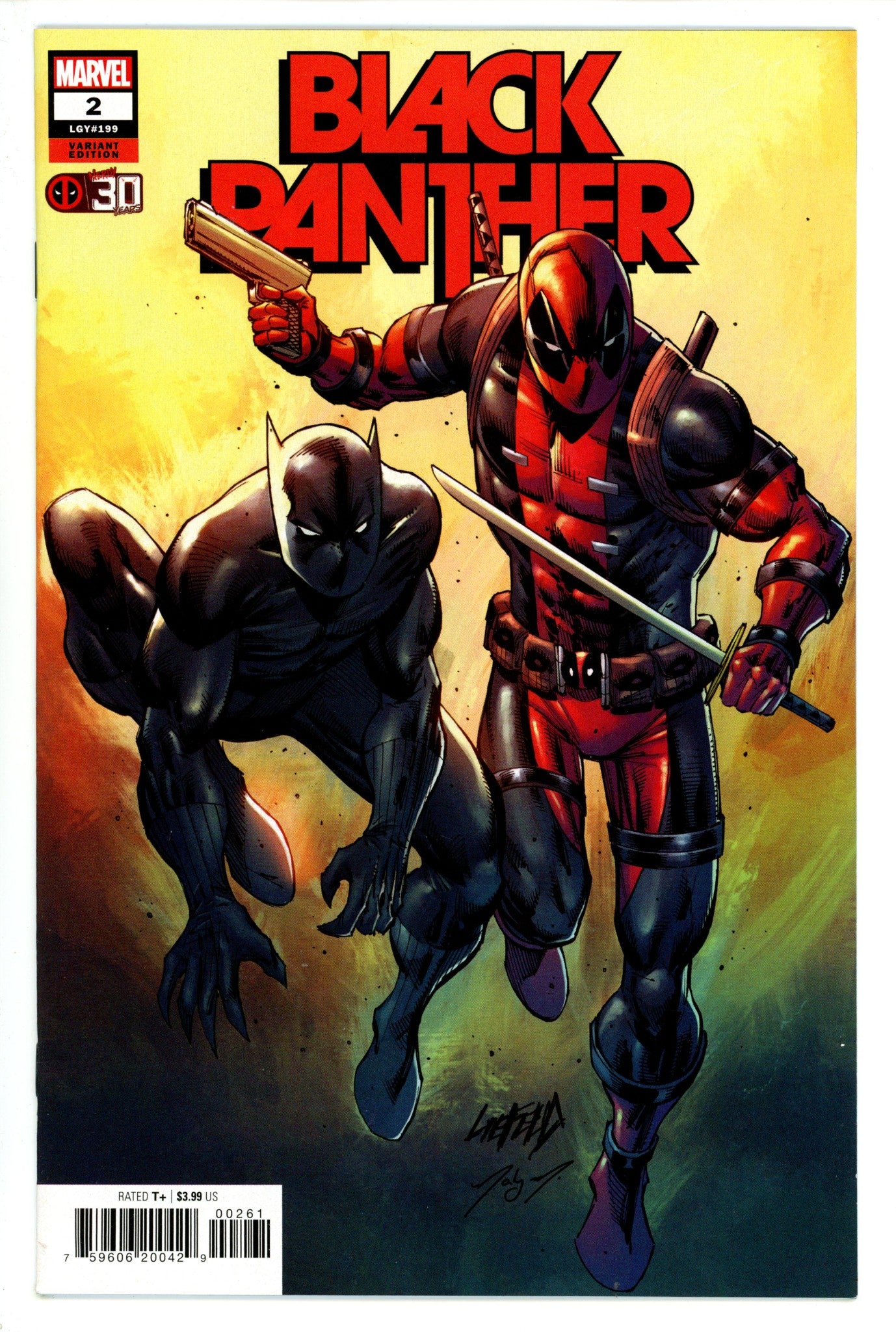 Black Panther Vol 8 2 (199) High Grade (2022) Liefeld Variant 
