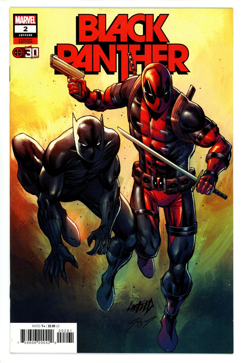 Black Panther Vol 8 2 (199) High Grade (2022) Liefeld Variant 