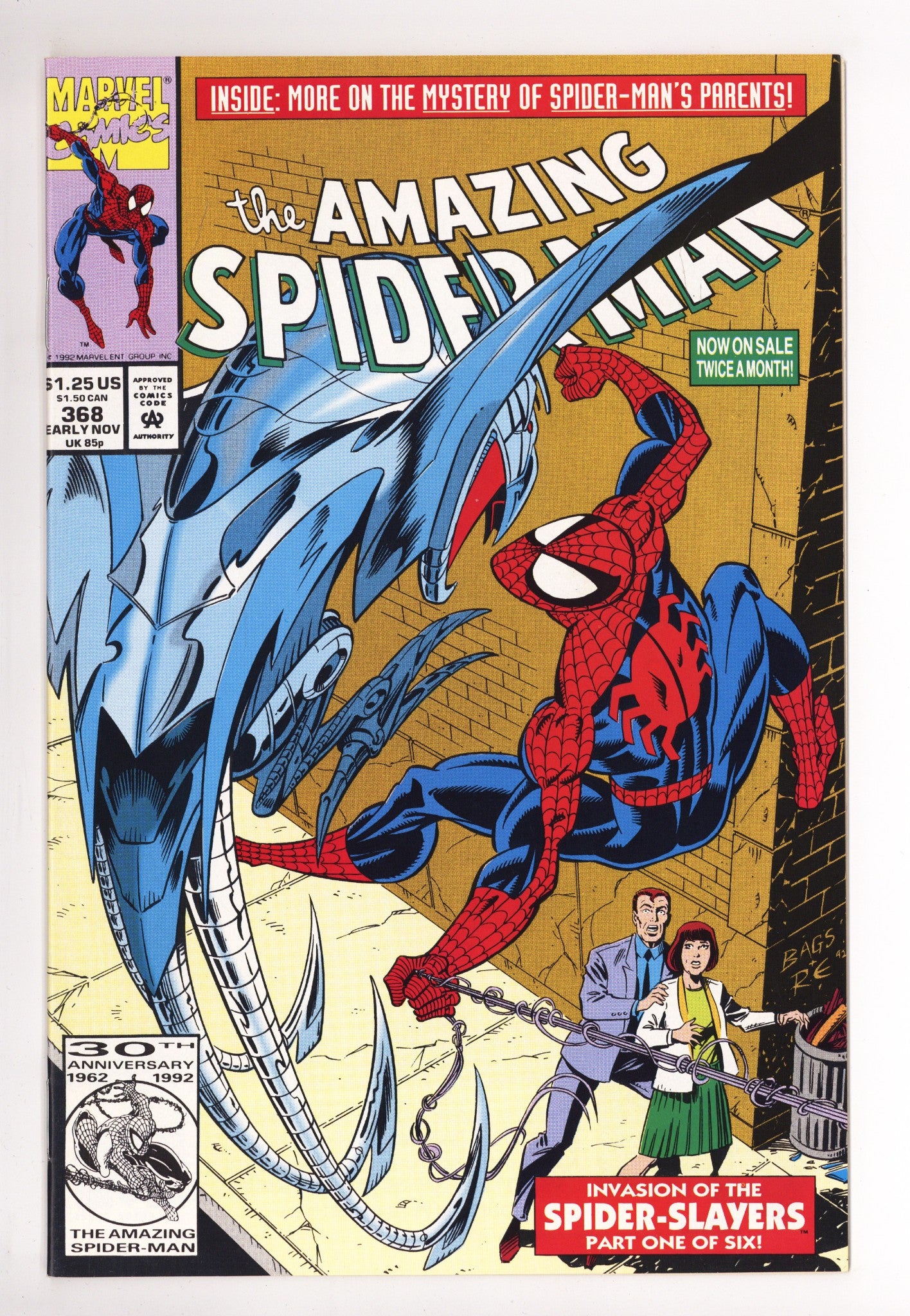 The Amazing Spider-Man Vol 1 368 Mid Grade (1992) 