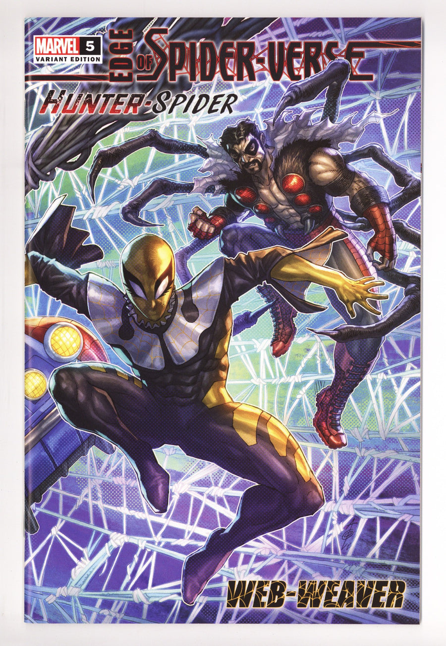 Edge of Spider-Verse Vol 2 5 NM- (9.2) (2022) Quah Connecting Exclusive Variant 