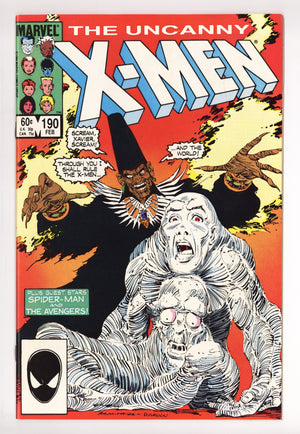 The Uncanny X-Men Vol 1 190 High Grade (1985)