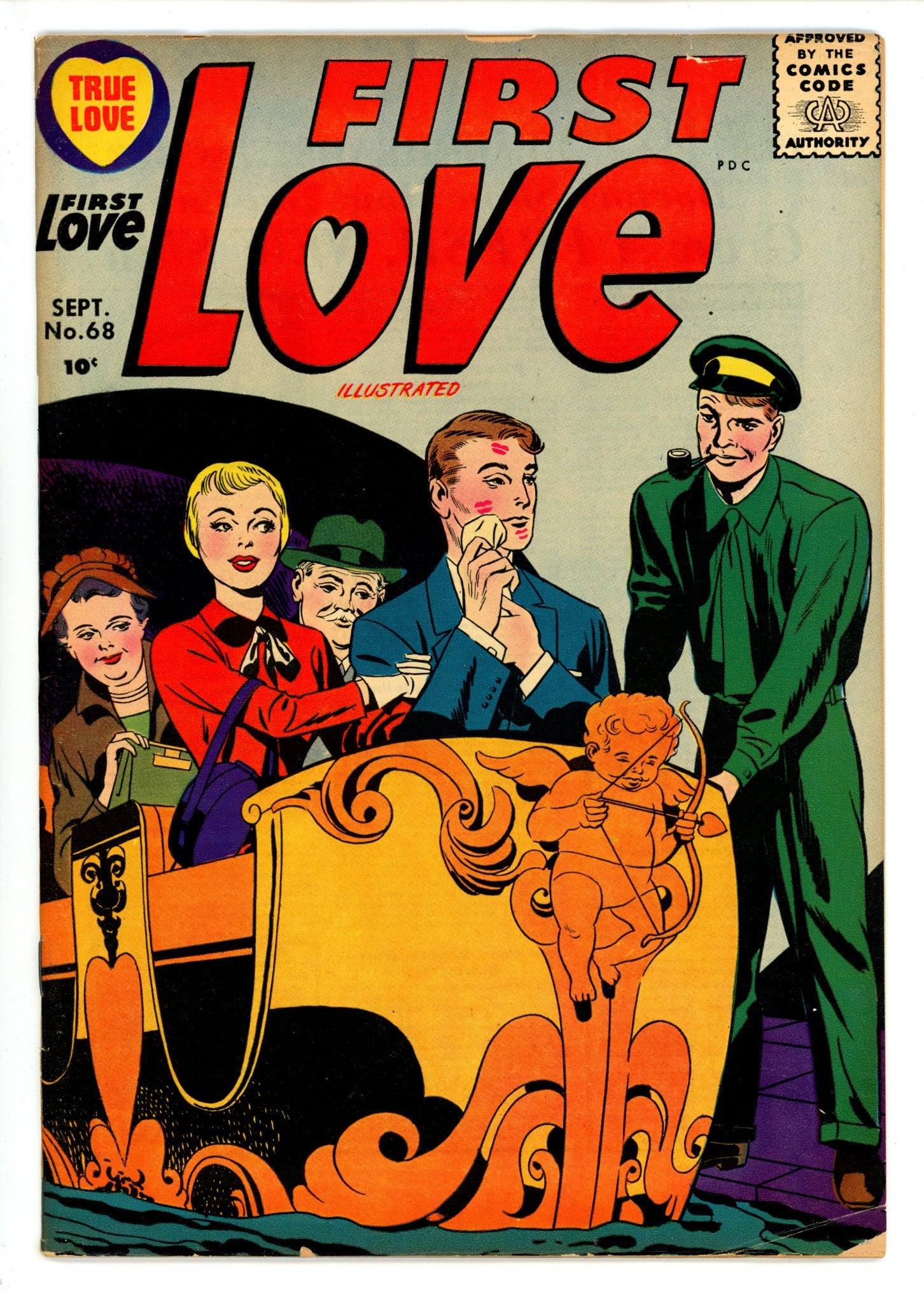 First Love Illustrated 68 VG/FN (5.0) (1956) 