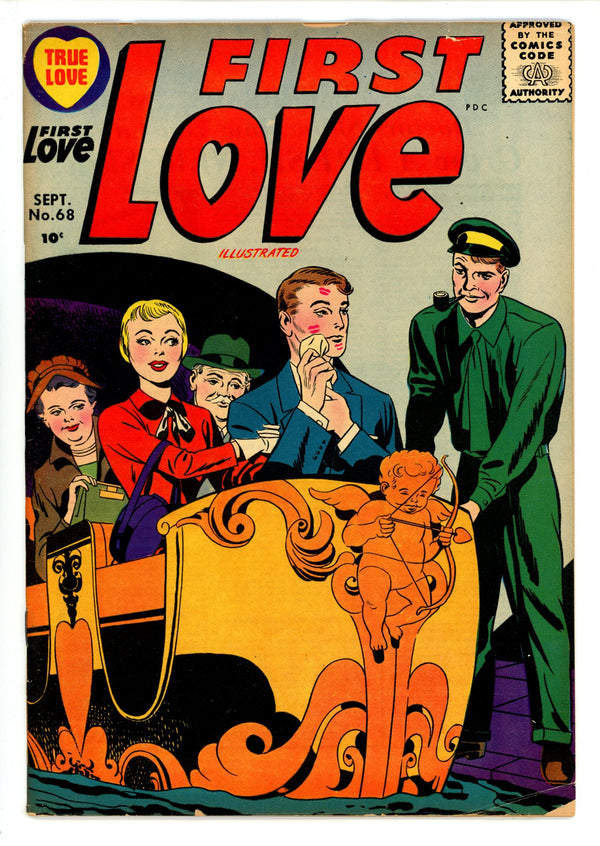 First Love Illustrated 68 VG/FN (5.0) (1956)