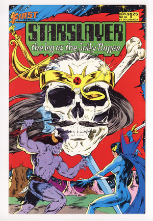 Starslayer Vol 1 34 Mid Grade (1985)