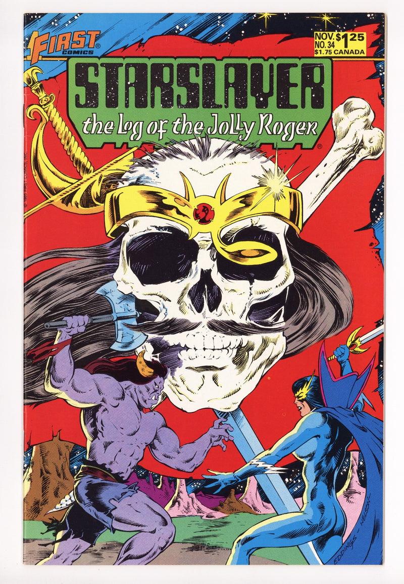 Starslayer Vol 1 34 Mid Grade (1985) 