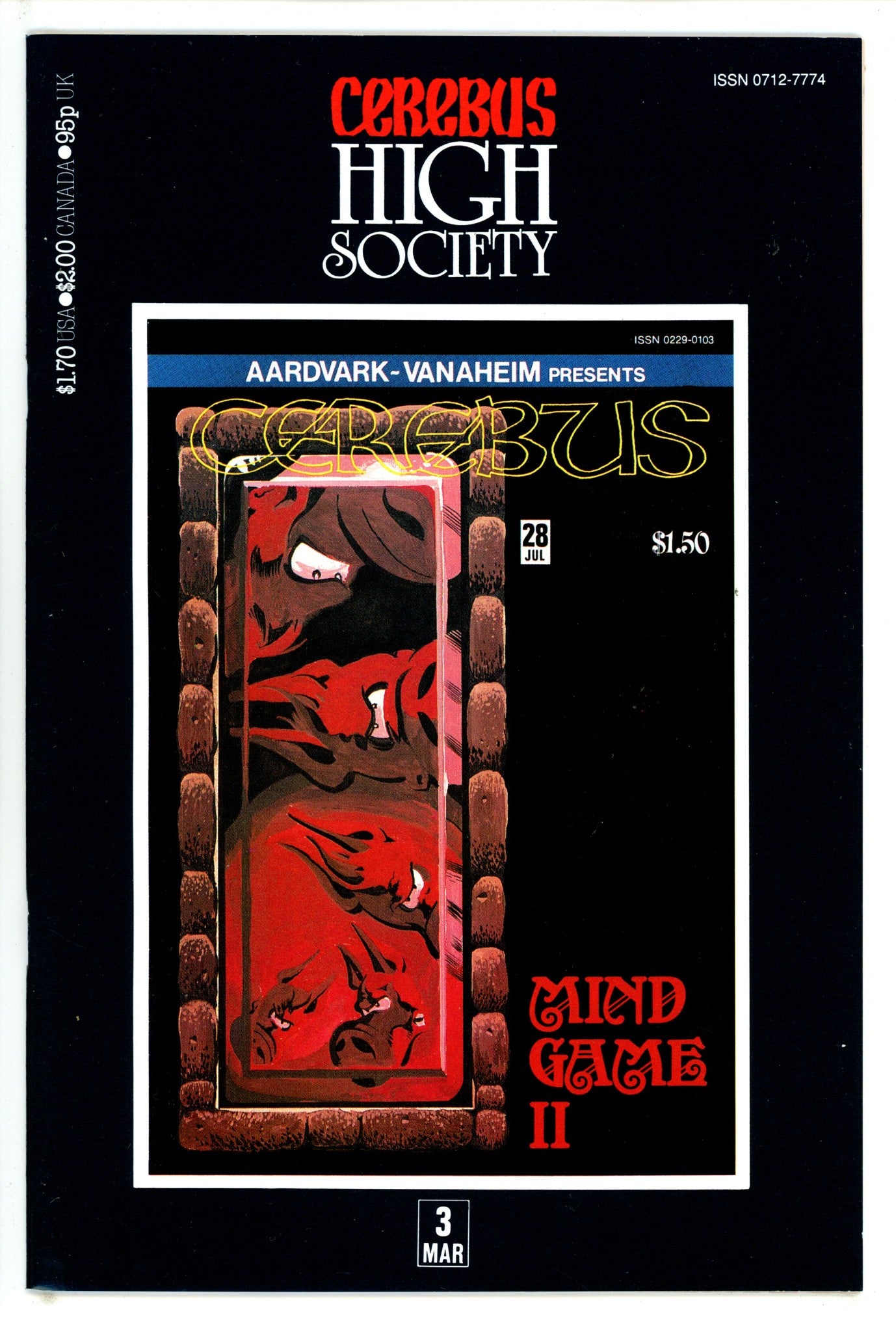 Cerebus: High Society 3 (1990)