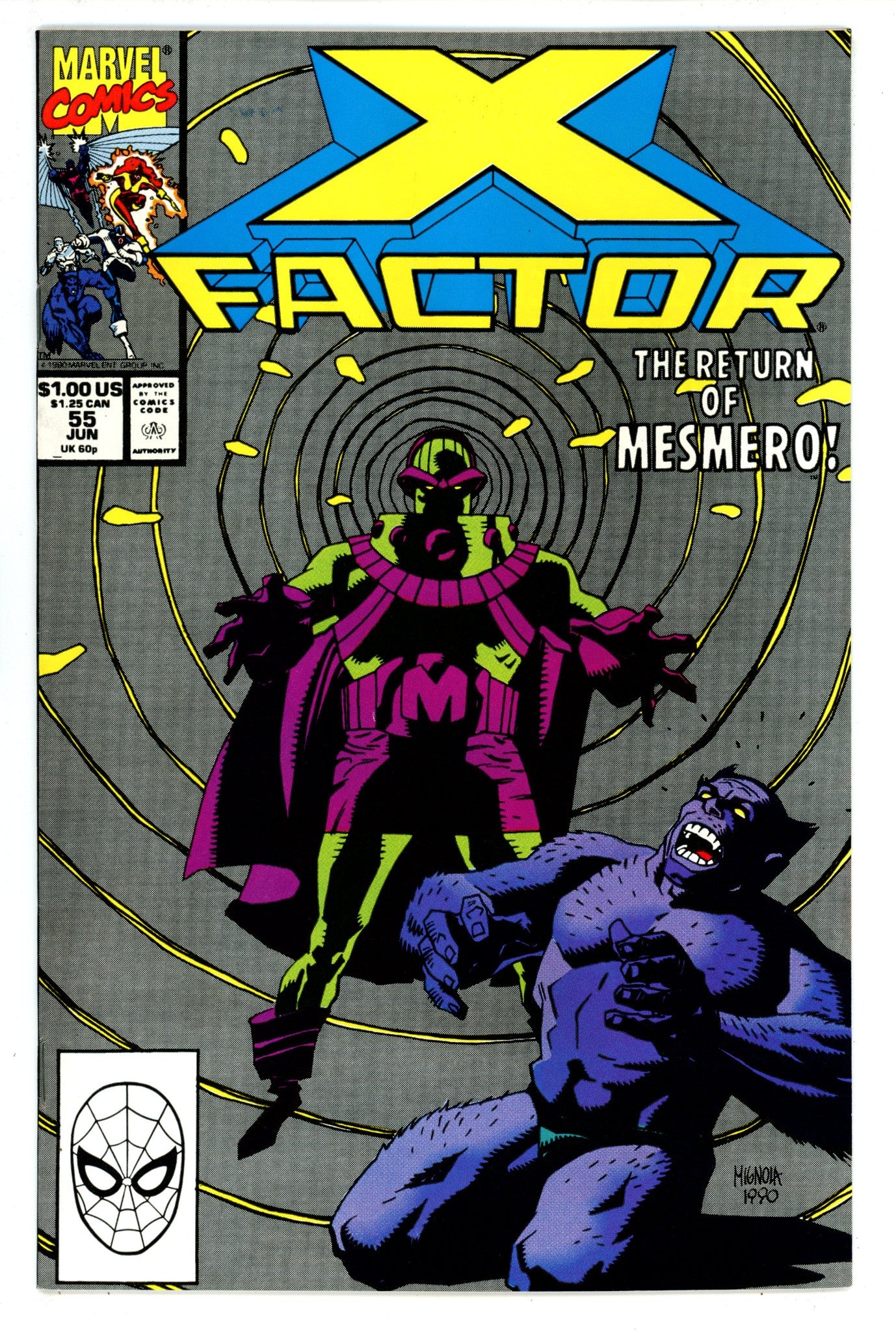 X-Factor Vol 1 55 High Grade (1990) 