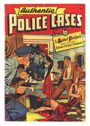 Authentic Police Cases 7 GD/VG (3.0) Spine Glued (1950) 