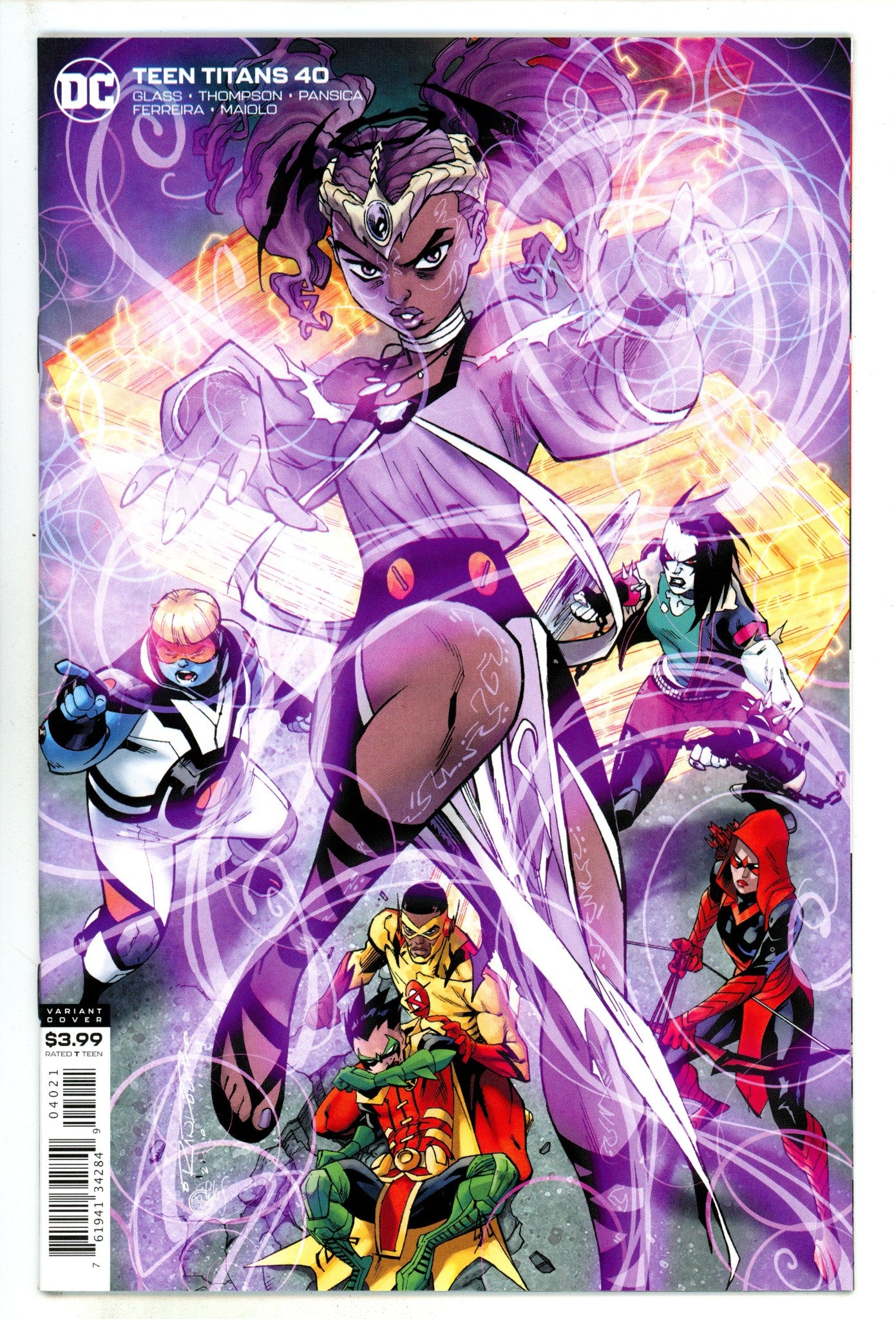 Teen Titans Vol 6 40 High Grade (2020) Randolph Variant 