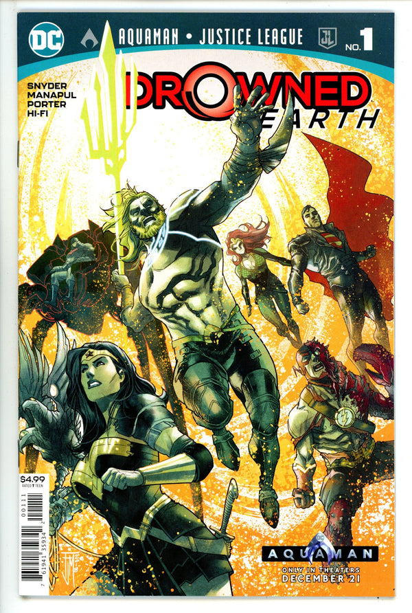 Aquaman / Justice League: Drowned Earth Special 1 High Grade (2019)