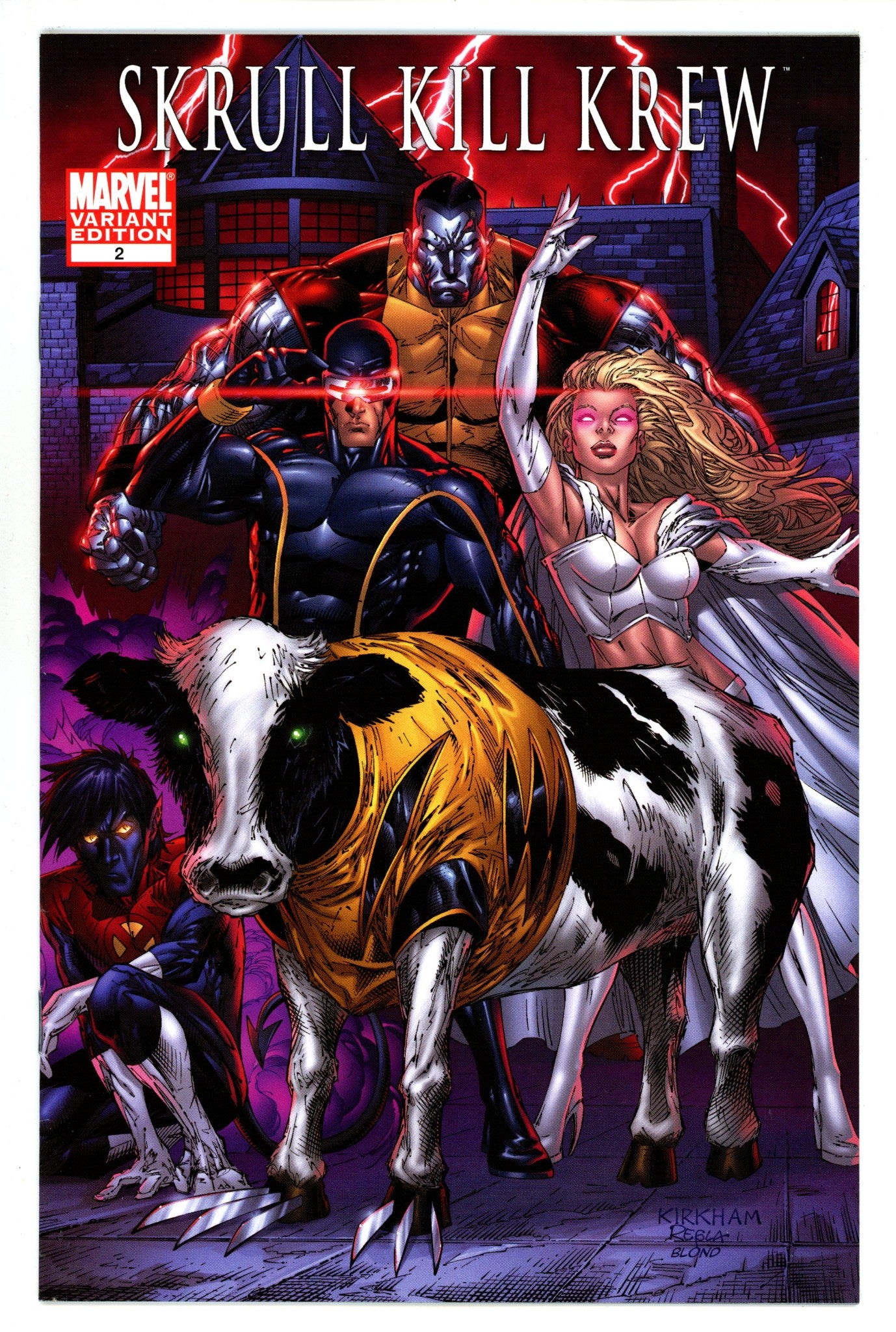 Skrull Kill Krew Vol 2 2 VF/NM (9.0) (2009) Kirkham Incentive Variant 