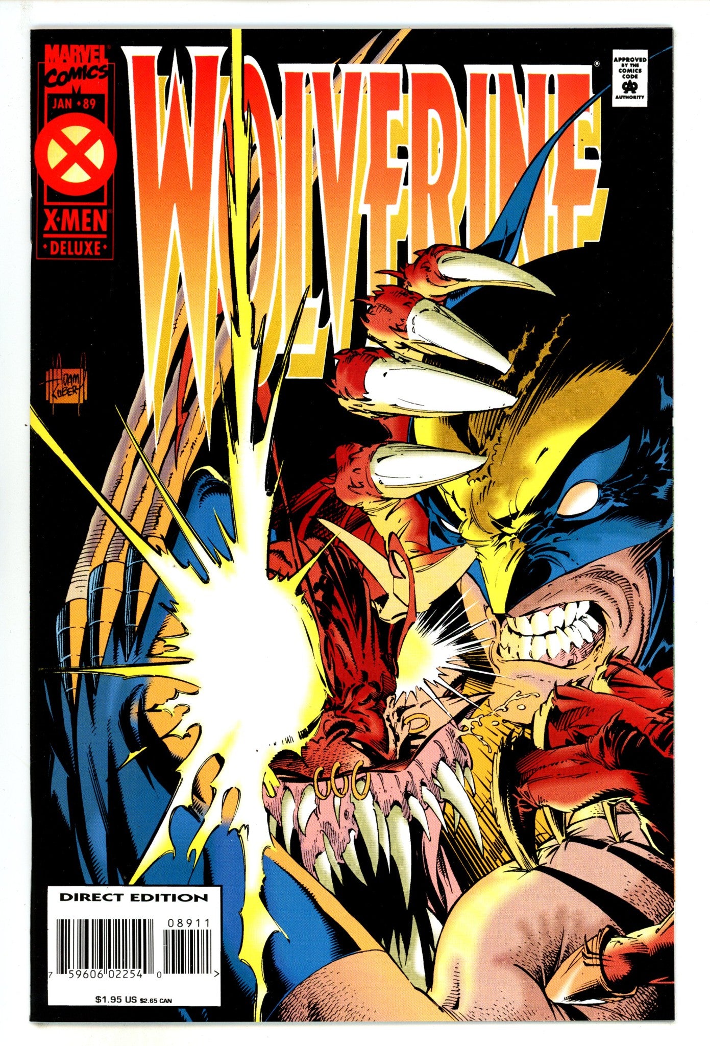 Wolverine Vol 2 89 High Grade Deluxe (1995) 