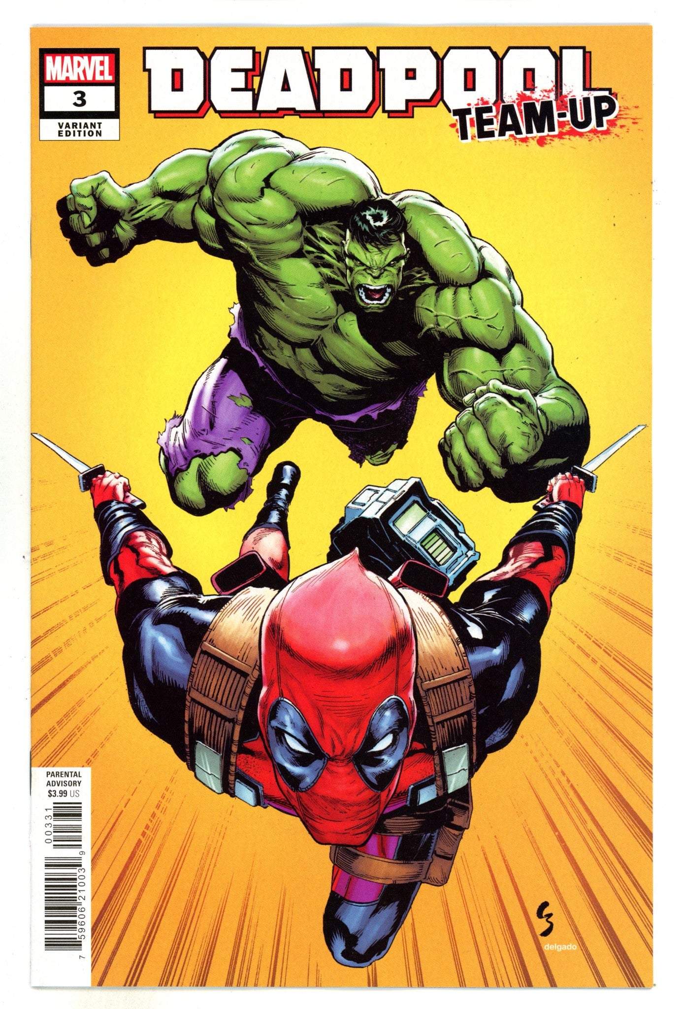 Deadpool Team-Up  3 Shaw  Variant  (2024)