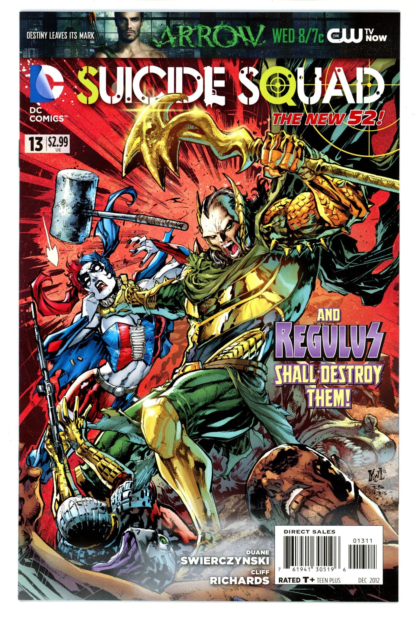 Suicide Squad Vol 3 13 High Grade (2012) 