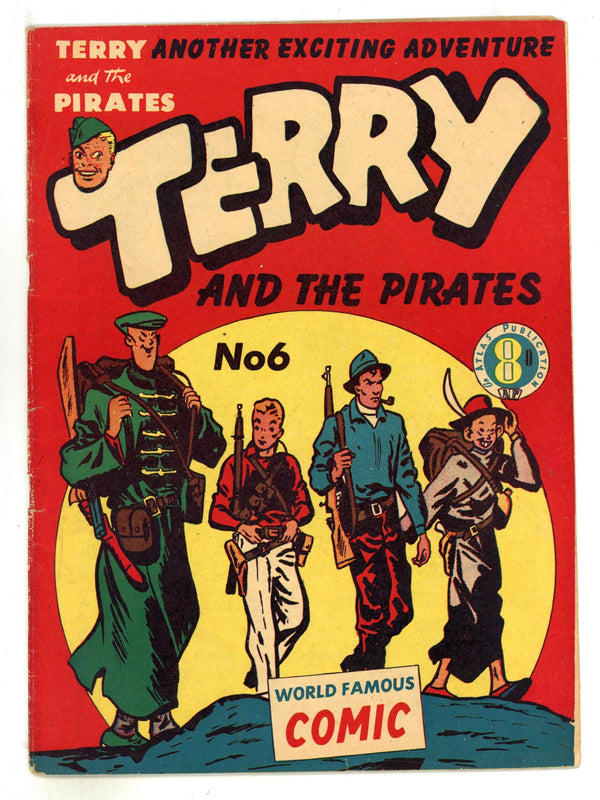 Terry and the Pirates 6 FN- (5.5) (1951)