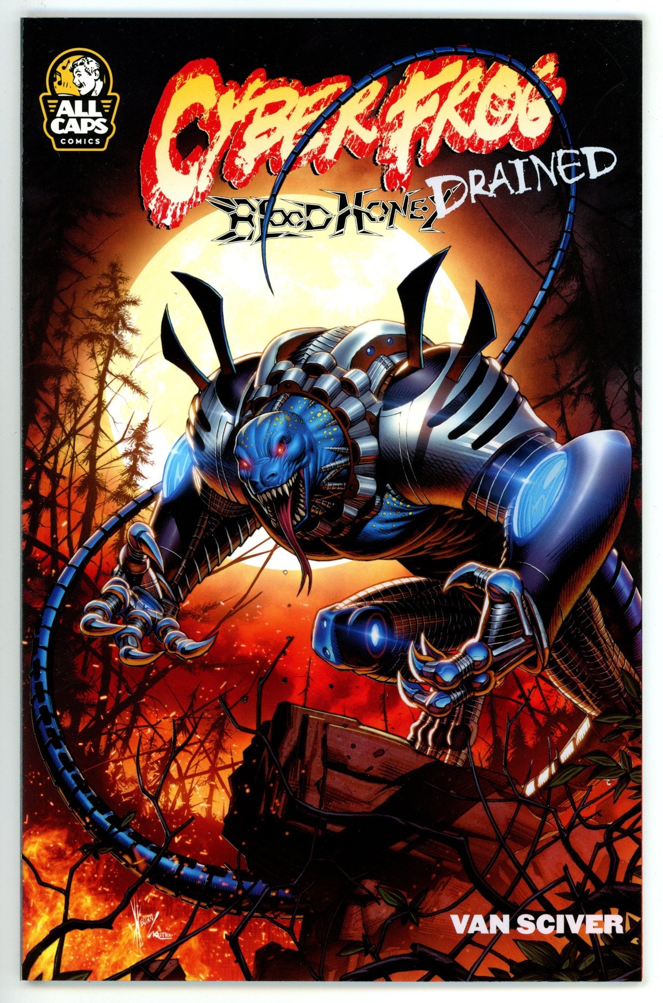 Cyberfrog: Bloodhoney Drained 1 NM (9.4) (2022) Keown Variant 
