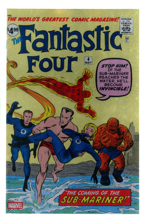 Fantastic Four Vol 1 4 Kirby Facsimile Foil Variant (2025)