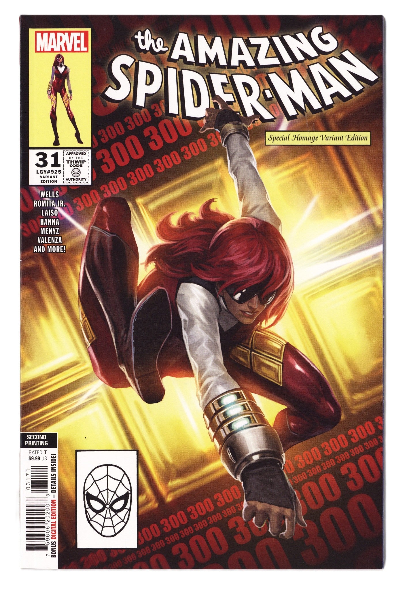 The Amazing Spider-Man Vol 6 31 (925) NM- (9.2) (2023) 2nd Print 