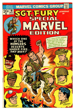 Special Marvel Edition 10 VF (8.0) (1973)