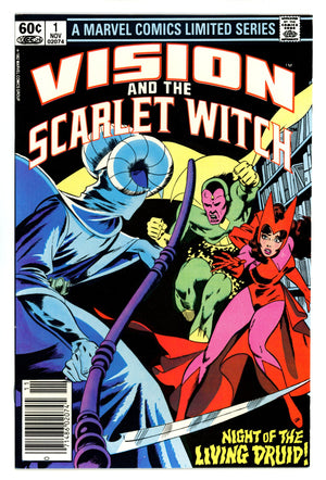 The Vision and the Scarlet Witch Vol 1 1 VF (8.0) (1982) Newsstand