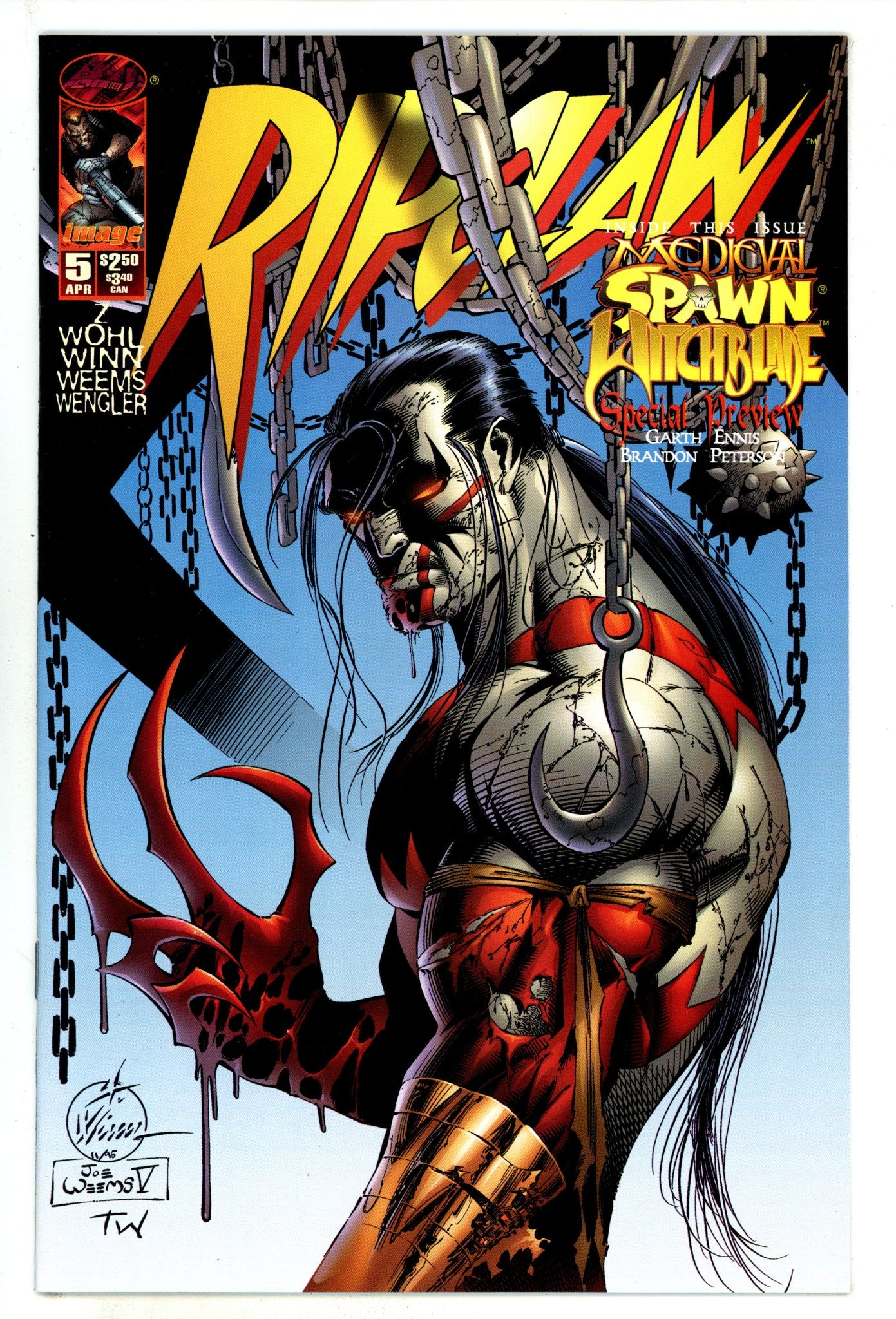 Ripclaw Vol 2 5 High Grade (1996) 