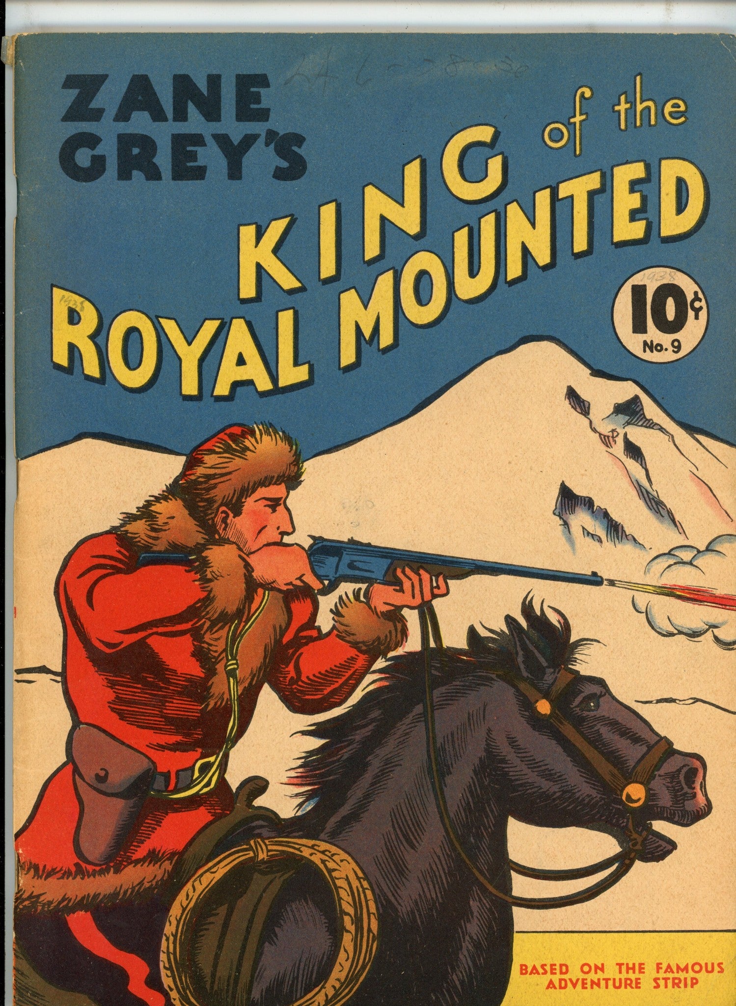 Large Feature Comic 9 FN- (5.5) (1940) 