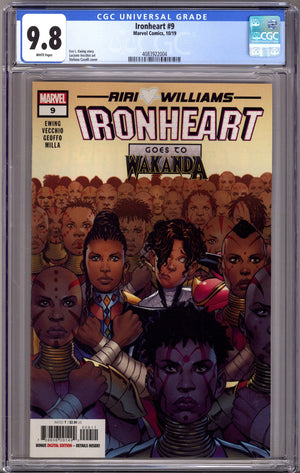 Ironheart 9 CGC 9.8 (NM/M) (2019)