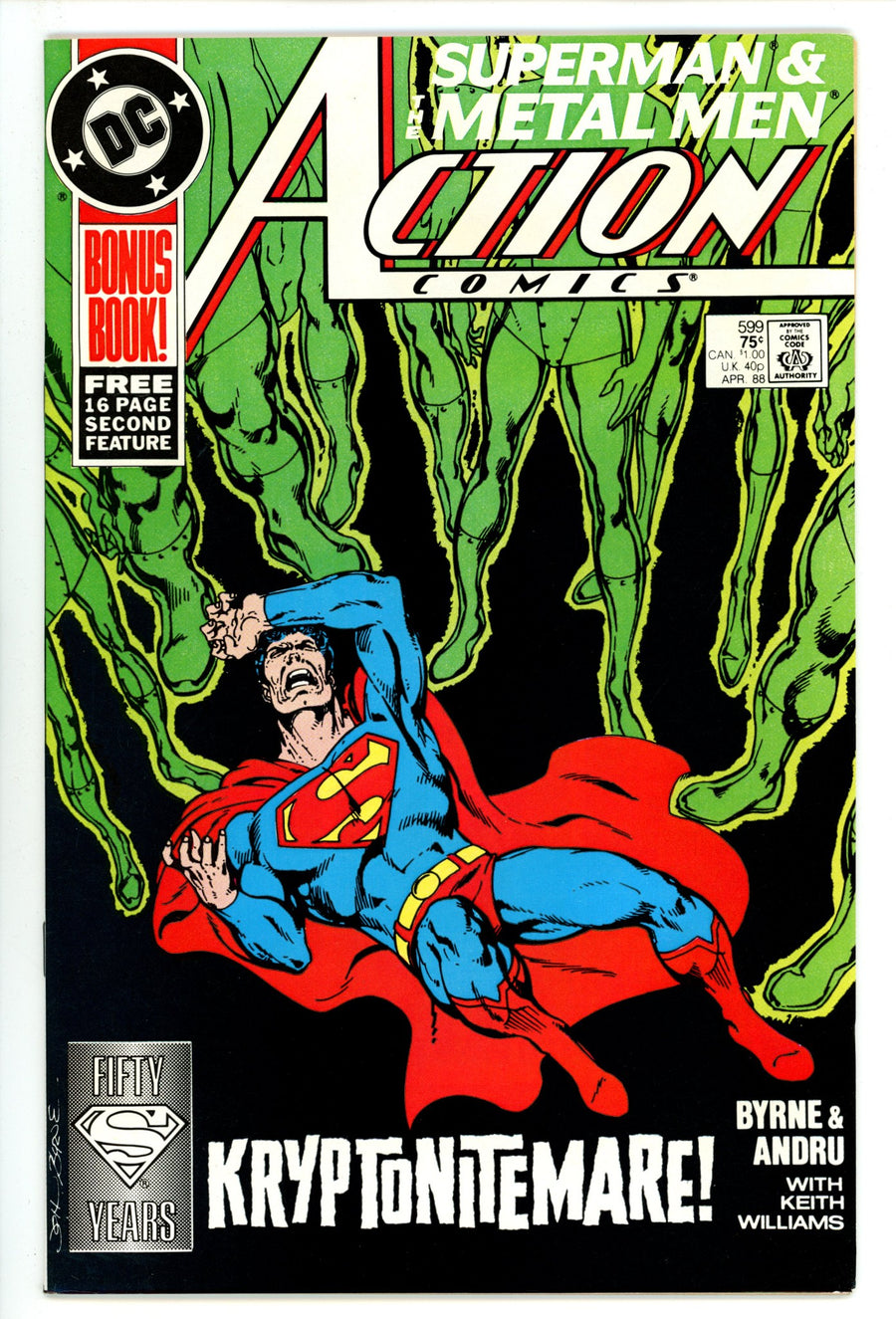 Action Comics Vol 1 599 High Grade (1988) 