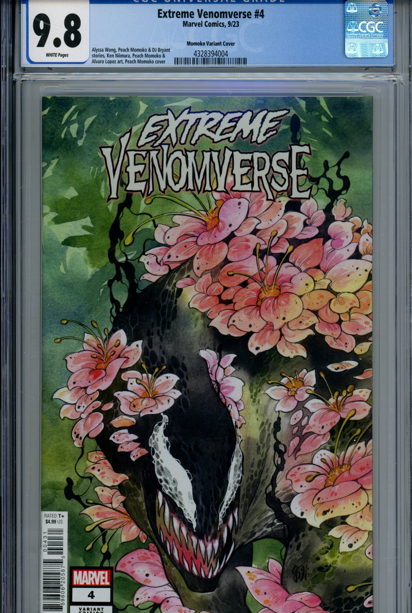 Extreme Venomverse 4 Momoko Variant CGC 9.8 (2023)