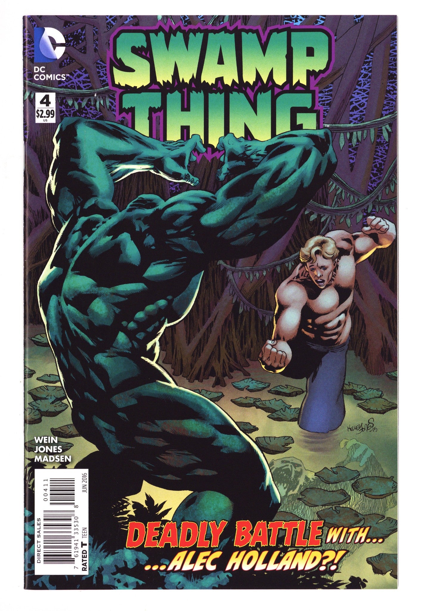 Swamp Thing Vol 6 4 High Grade (2016) 