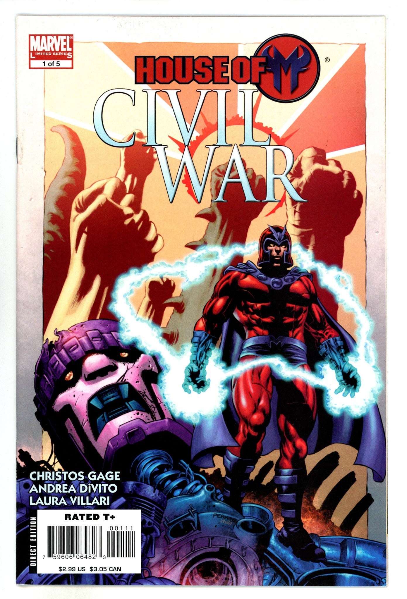 Civil War: House of M 1 Mid Grade (2008) 
