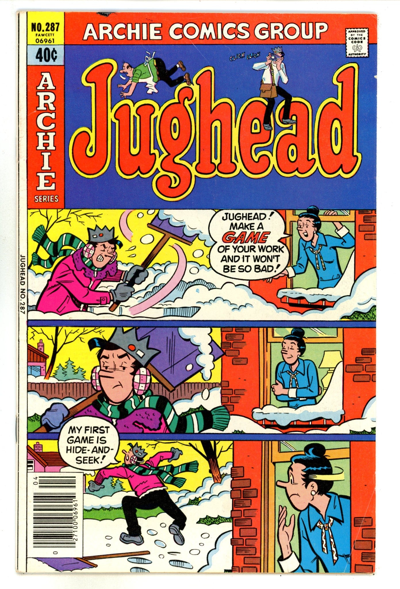 Jughead Vol 1 287  Low Grade  (1979)  