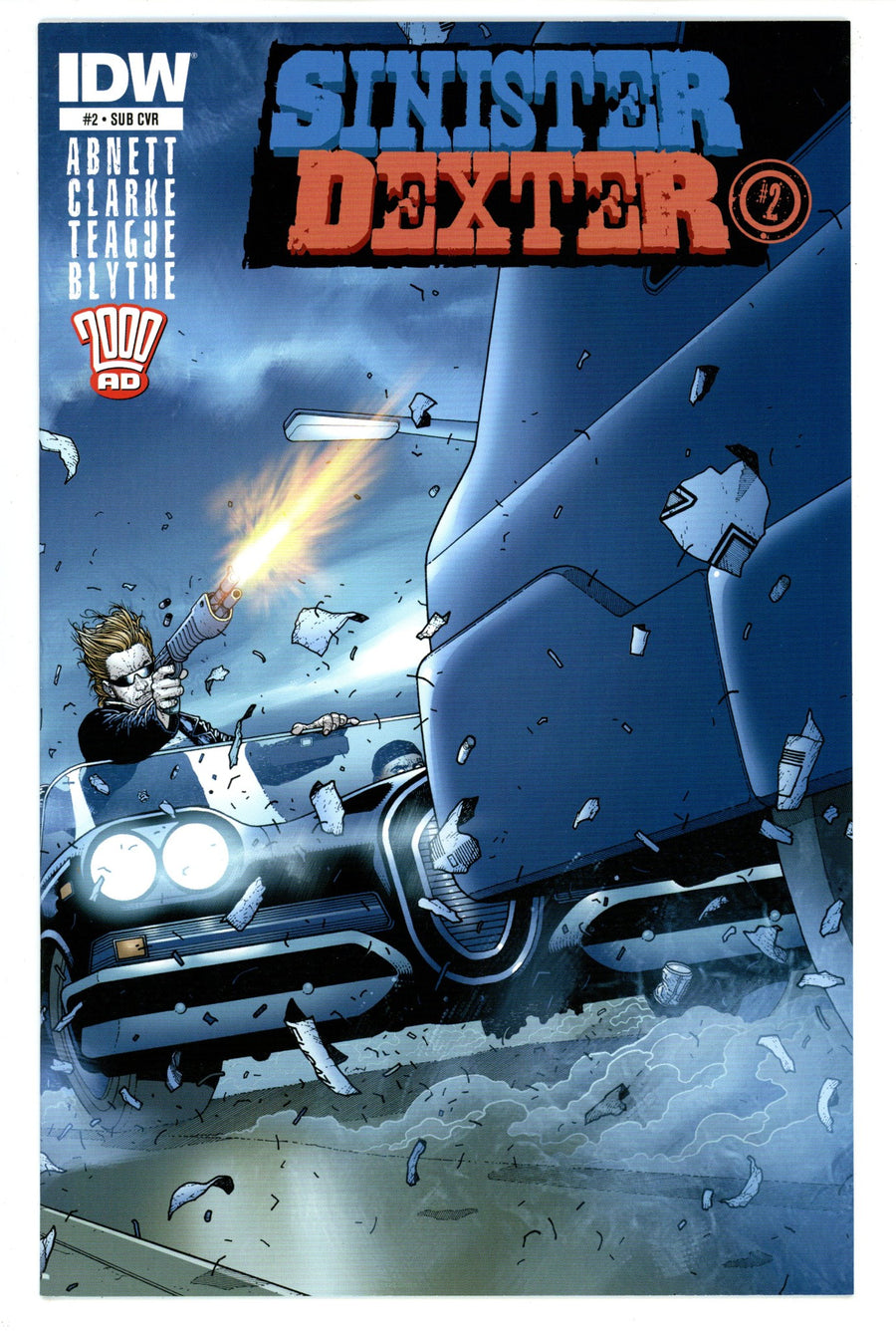 Sinister Dexter 2 High Grade (2014) Clarke Variant 