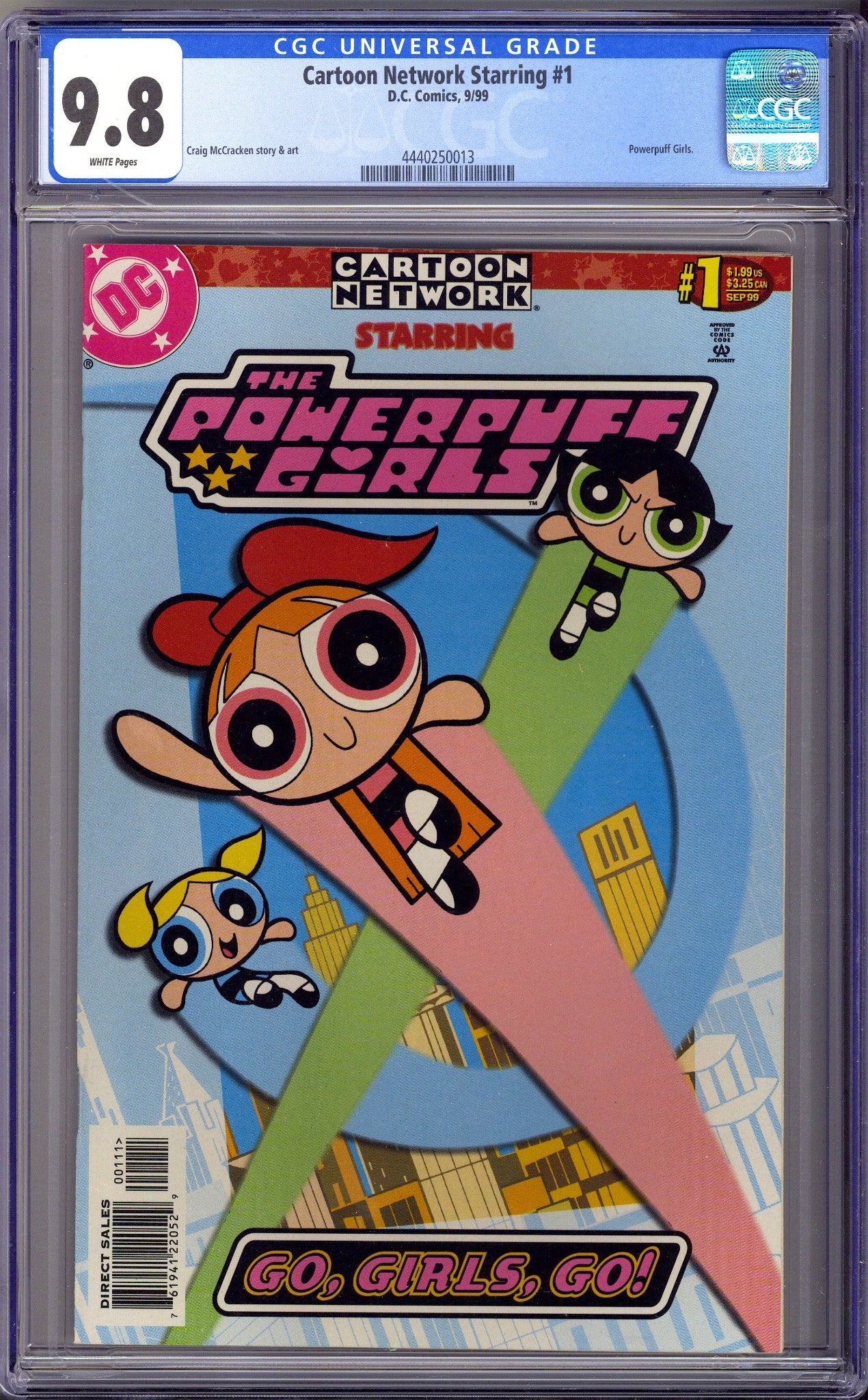 Cartoon Network Starring 1 CGC 9.8 (NM/M) (1999) 