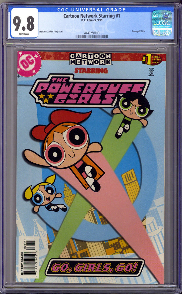 Cartoon Network Starring 1 CGC 9.8 (NM/M) (1999)
