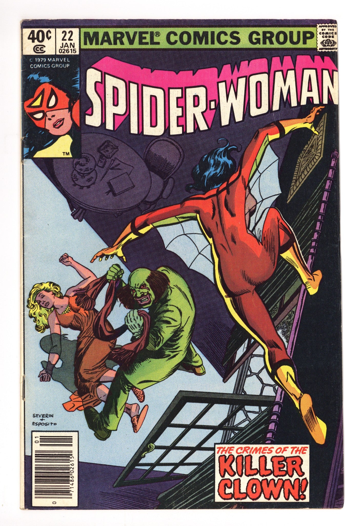 Spider-Woman Vol 1 22 Low Grade (1980) Newsstand 