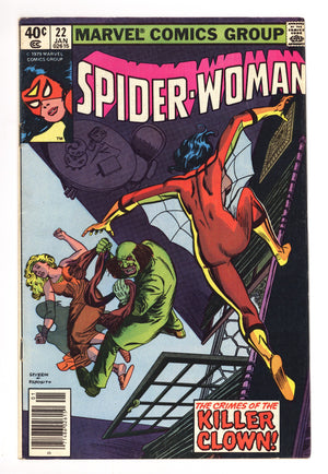 Spider-Woman Vol 1 22 Low Grade (1980) Newsstand