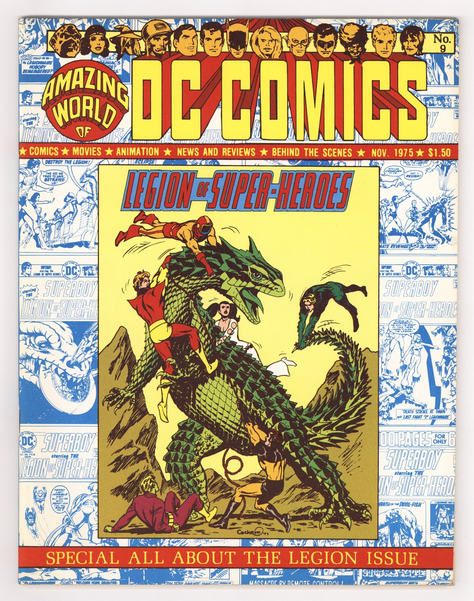 The Amazing World of DC Comics 9 VF/NM (9.0) (1975) 