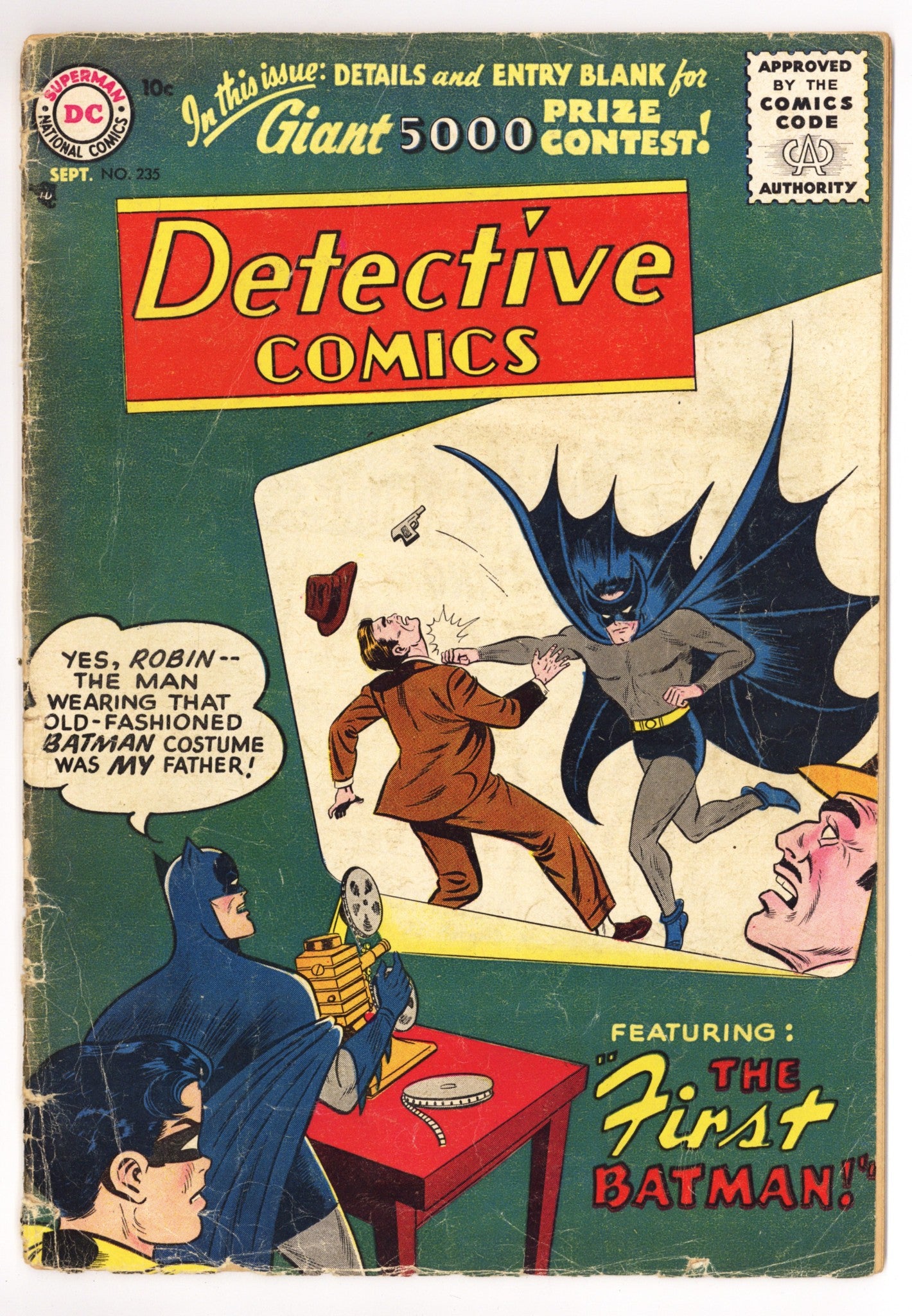 Detective Comics Vol 1 235 VG- (3.5) (1956) 