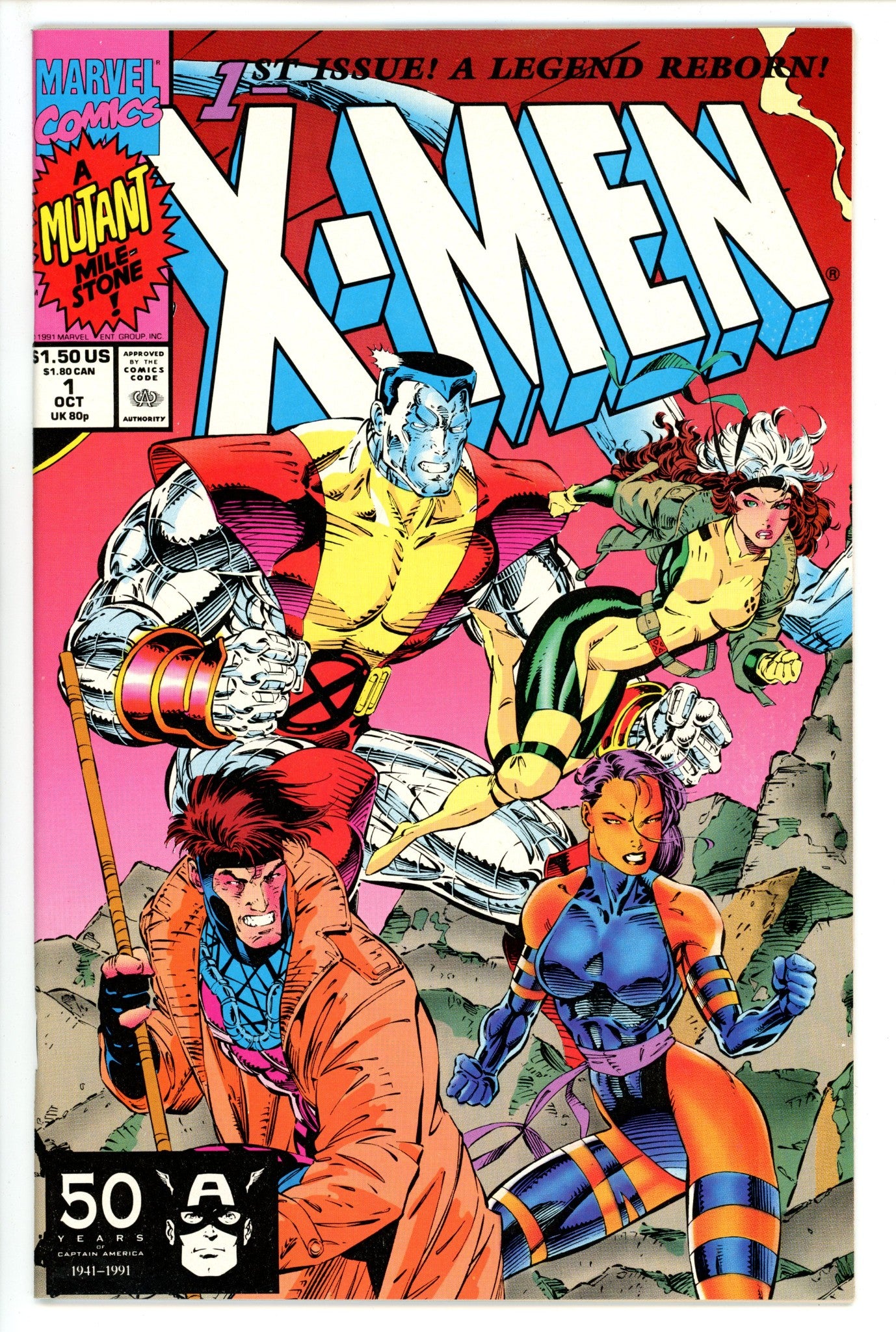 X-Men Vol 1 1 Colossus Variant (1991)